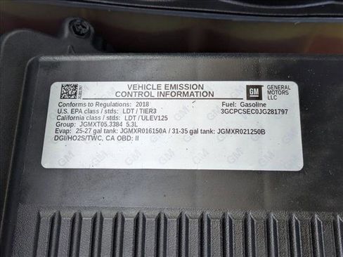 Used 2018 Chevrolet Silverado 1500 LTZ w/ Sport Package image 22