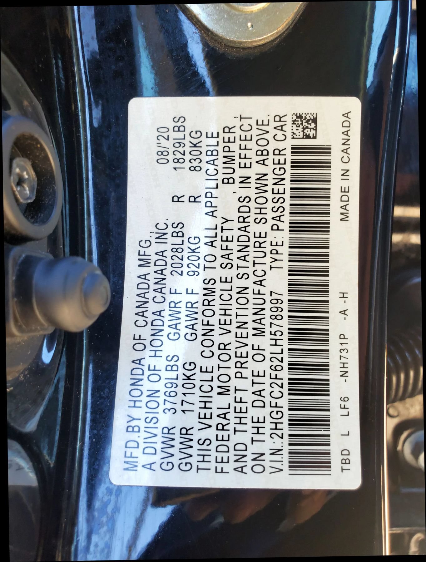 Used 2020 Honda Civic LX image 61