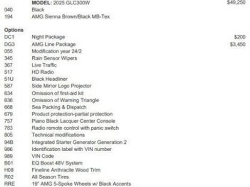 Certified 2025 Mercedes-Benz GLC 300 image 4