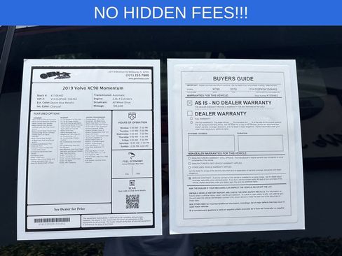 Used 2019 Volvo XC90 T5 Momentum w/ Multimedia Package image 8