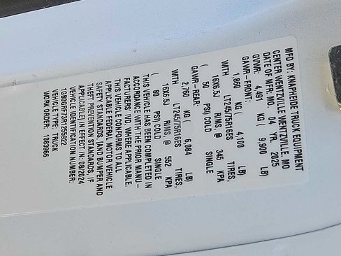 New 2024 Chevrolet Express 3500 w/ Power Convenience Package image 21