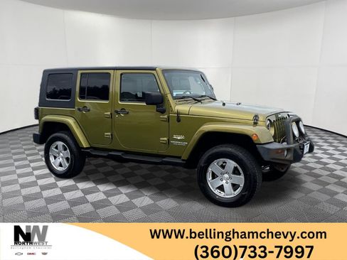 Used 2008 Jeep Wrangler Unlimited Sahara AWD/4WD image 1