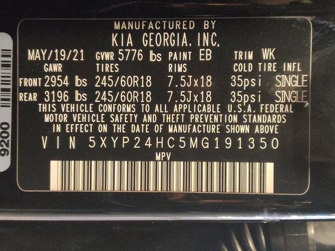 Used 2021 Kia Telluride LX FWD image 33
