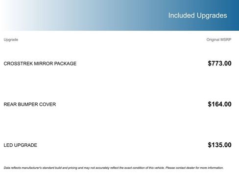 Certified 2025 Subaru Crosstrek 2.5i Limited w/ Crosstrek Mirror Package image 6