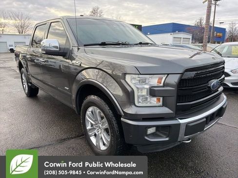 Used 2015 Ford F150 Platinum w/ Equipment Group 701A Luxury image 3