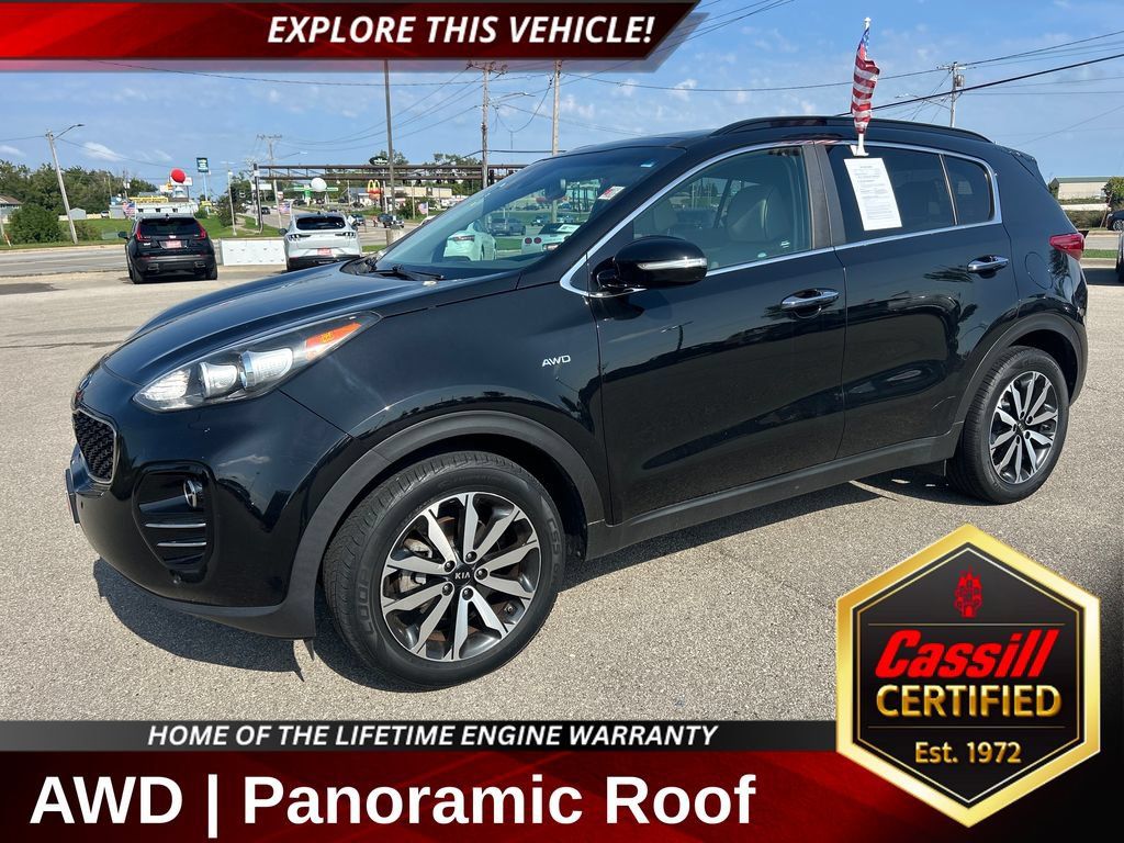 Used 2018 Kia Sportage EX w/ EX Technology Package AWD/4WD 360° Tour