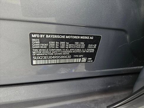 Certified 2024 BMW X5 xDrive40i w/ Premium Package AWD/4WD image 24