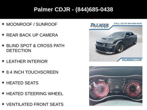 Used 2022 Dodge Charger SRT Hellcat w/ Harman/Kardon Audio Group RWD image 6