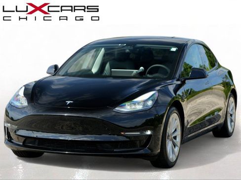 Used 2021 Tesla Model 3 Long Range AWD/4WD image 3