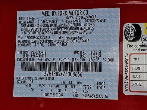 Used 2007 Ford Mustang Shelby GT500 RWD image 24