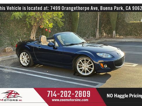 Used 2010 MAZDA MX-5 Miata Grand Touring w/ Premium Pkg RWD image 1