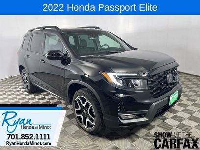 Certified 2022 Honda Passport Elite