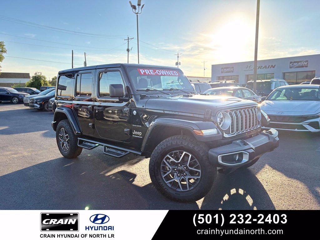 Used 2024 Jeep Wrangler Unlimited Sahara AWD/4WD image 1