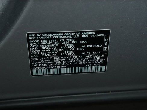 Used 2023 Volkswagen Atlas Cross Sport SE w/ Black Wheel Package image 20