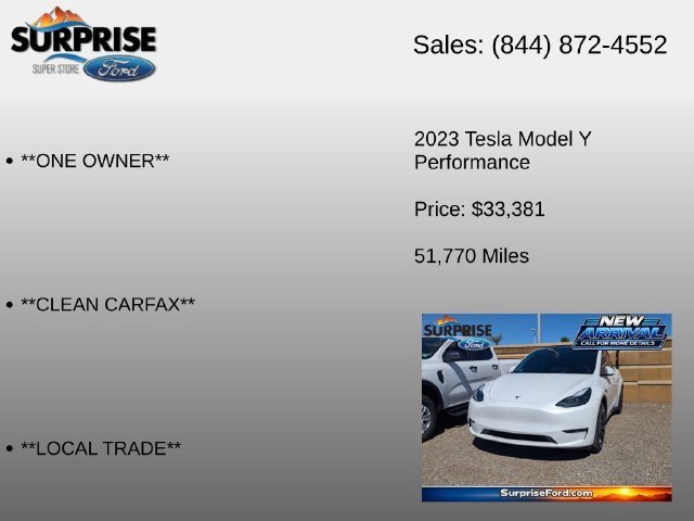 Used 2023 Tesla Model Y Performance AWD/4WD image 6