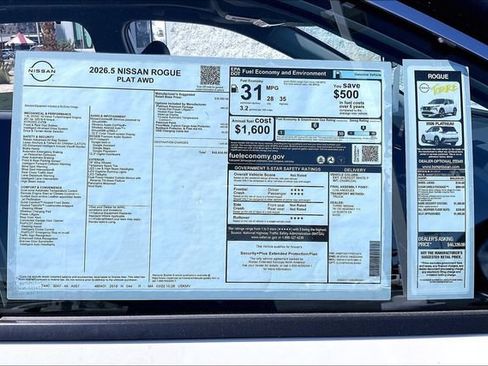New 2026 Nissan Rogue Platinum w/ Platinum Premium Package AWD/4WD image 17