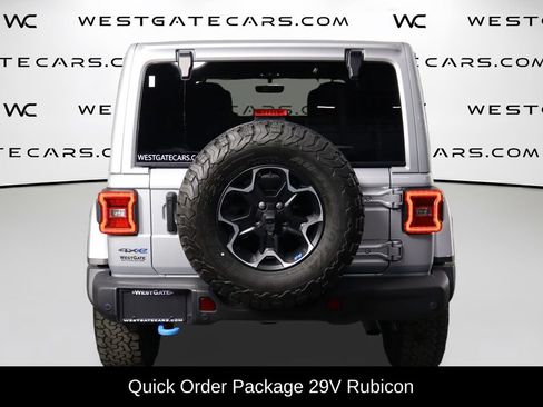 Used 2023 Jeep Wrangler Unlimited Rubicon 4xe w/ Steel Bumper Group AWD/4WD image 4