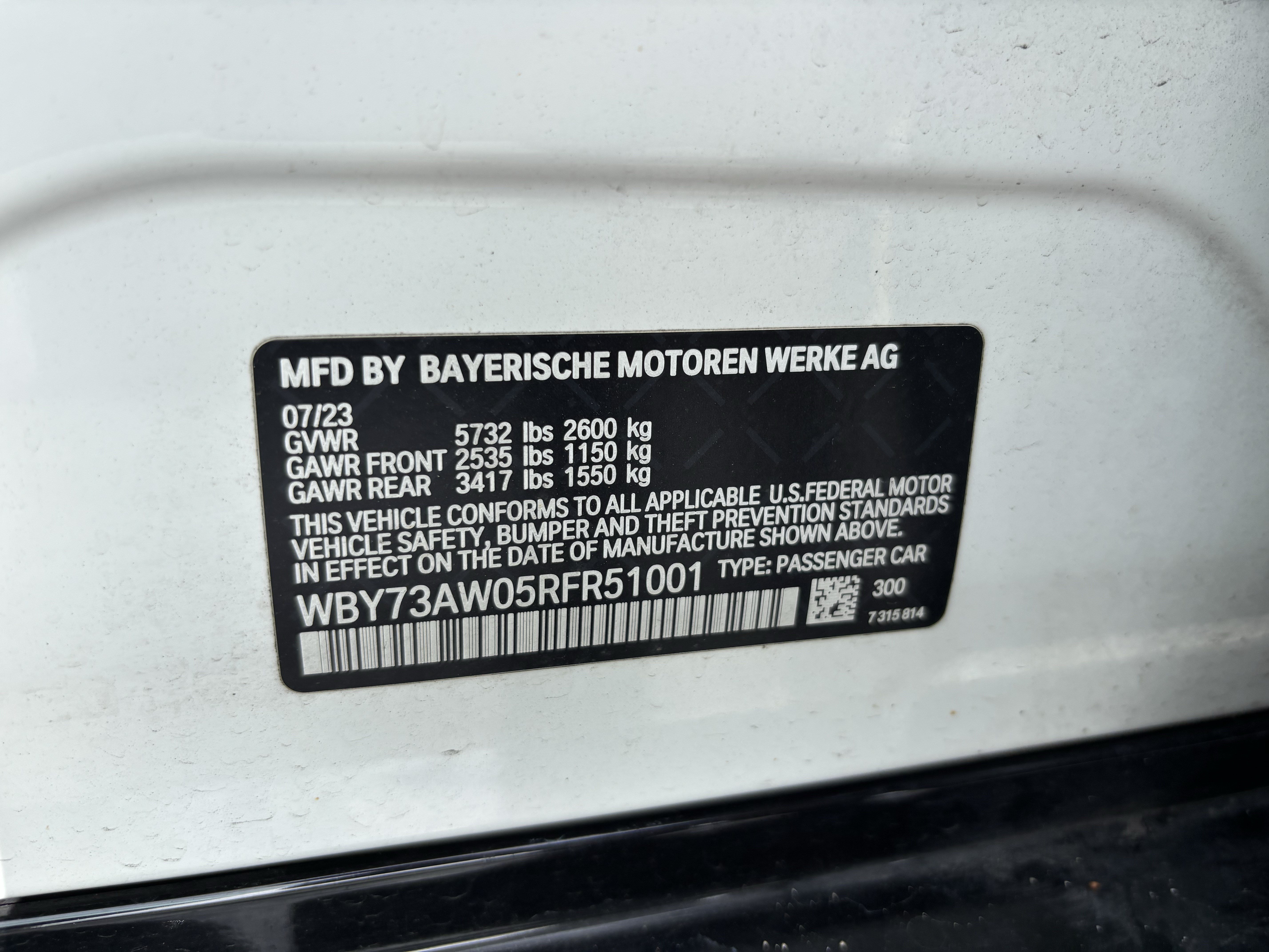 Certified 2024 BMW i4 eDrive40 w/ M Sport Package RWD image 37