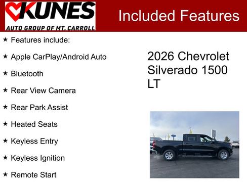 New 2026 Chevrolet Silverado 1500 LT w/ Convenience Package II image 3