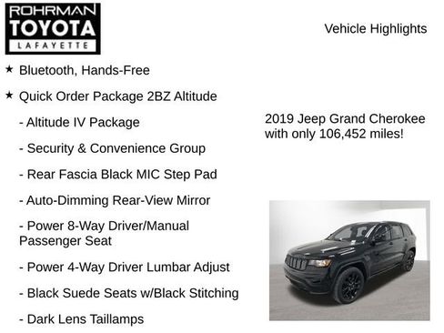 Used 2019 Jeep Grand Cherokee Altitude image 7