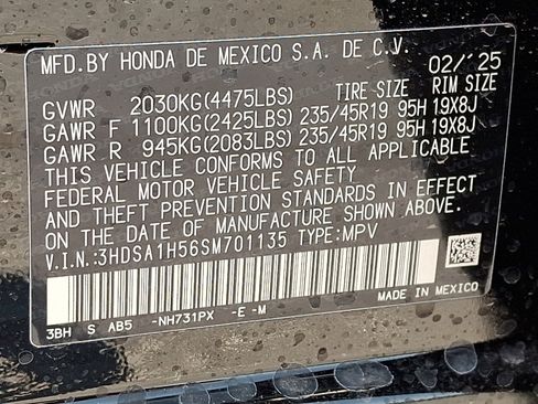 New 2025 Acura ADX A-Spec image 11