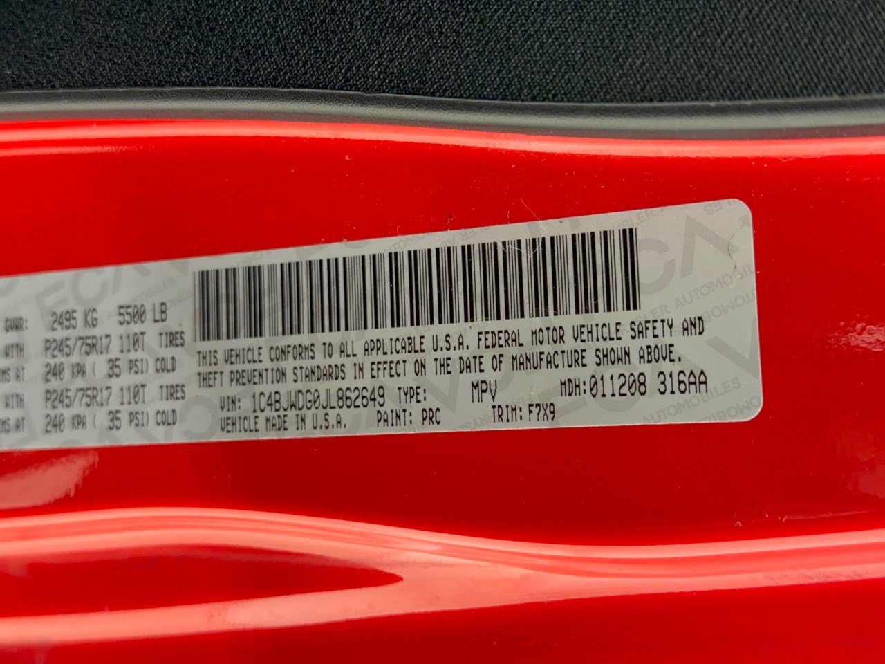Used 2018 Jeep Wrangler Unlimited Sport AWD/4WD image 31