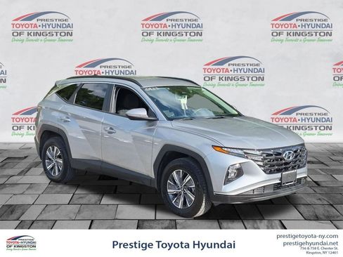 Certified 2023 Hyundai Tucson Blue AWD/4WD image 1