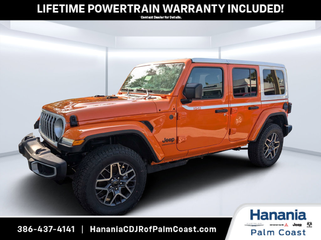 New 2026 Jeep Wrangler Unlimited Sahara w/ Whitecap Package AWD/4WD image 7