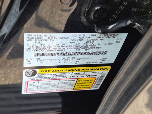 Used 2025 Ford Expedition Max Active AWD/4WD image 36