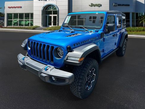 Used 2022 Jeep Wrangler Unlimited Rubicon 4xe w/ Safety Group image 4