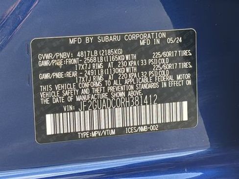 Used 2024 Subaru Crosstrek 2.0i Premium AWD/4WD image 28