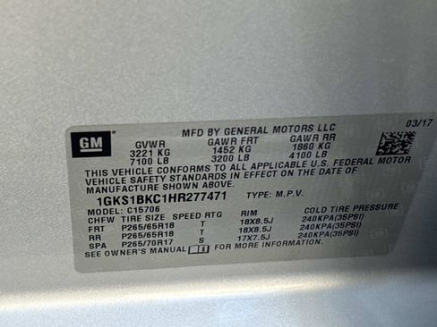 Used 2017 GMC Yukon SLT w/ Open Road Package image 37