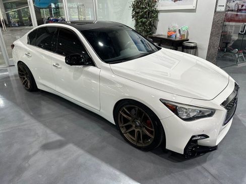 Used 2018 INFINITI Q50 Red Sport 400 RWD image 12