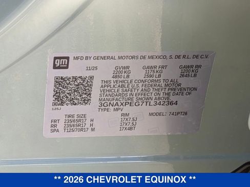New 2026 Chevrolet Equinox LT w/ Convenience Package II image 40