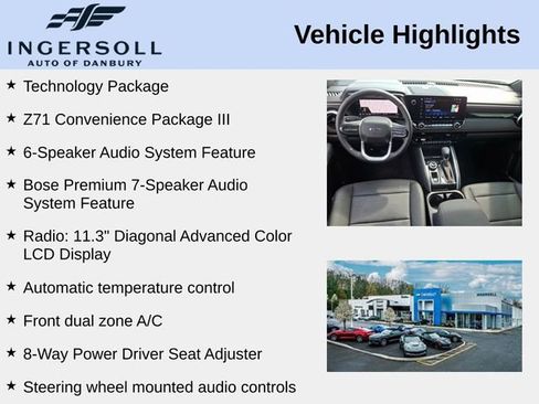 Used 2026 Chevrolet Colorado Z71 w/ Technology Package image 5