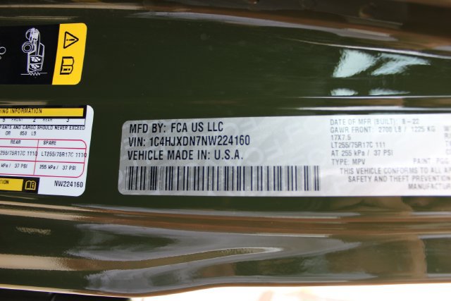 Used 2022 Jeep Wrangler Unlimited Sport AWD/4WD image 51