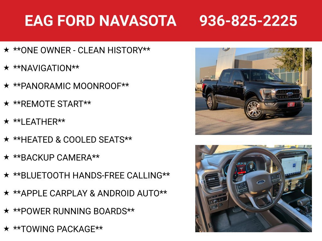 Used 2023 Ford F150 King Ranch w/ Equipment Group 601A High AWD/4WD image 4