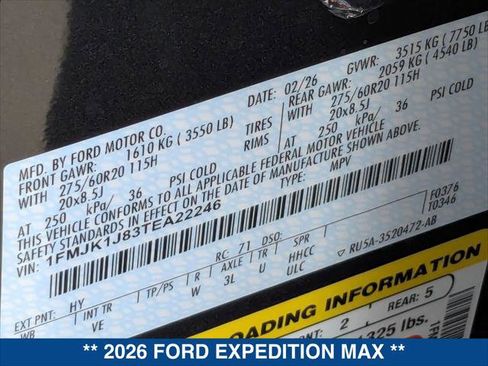New 2026 Ford Expedition Max Active AWD/4WD image 19