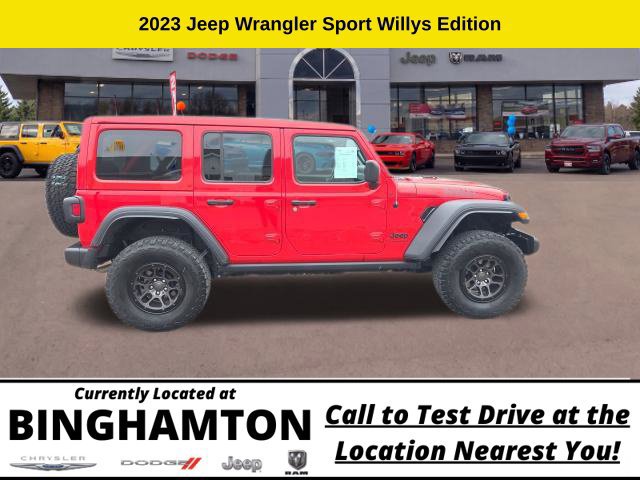 Used 2023 Jeep Wrangler Unlimited Sport AWD/4WD image 3