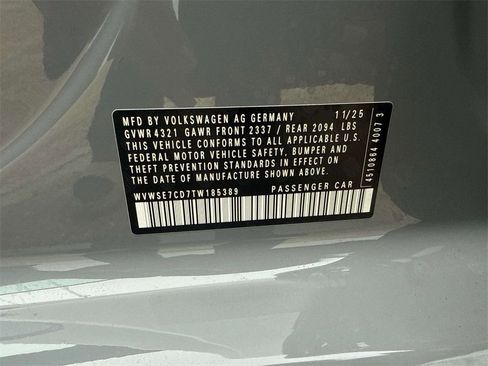 New 2026 Volkswagen GTI SE image 27