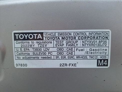 Certified 2022 Toyota Prius Prime LE image 23