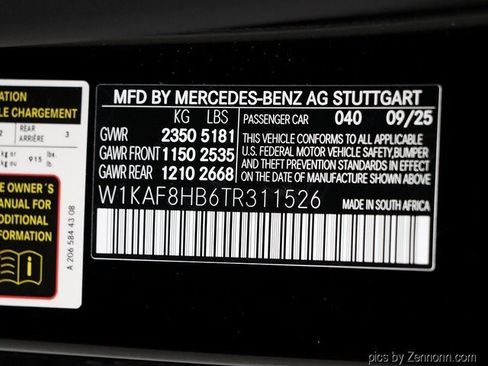 New 2026 Mercedes-Benz C 43 AMG 4MATIC Sedan image 28