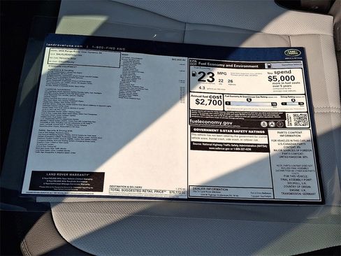 New 2026 Land Rover Range Rover Velar Dynamic SE image 24