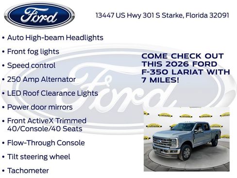 New 2026 Ford F350 Lariat image 25
