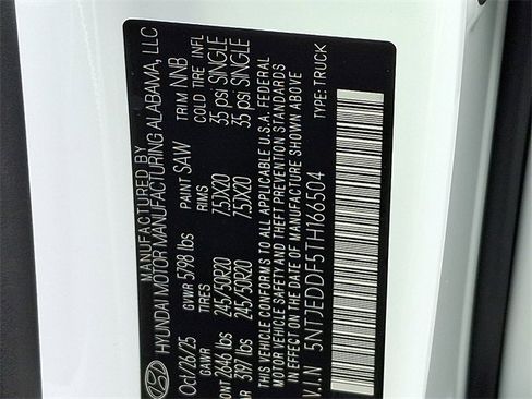 New 2026 Hyundai Santa Cruz Limited image 11