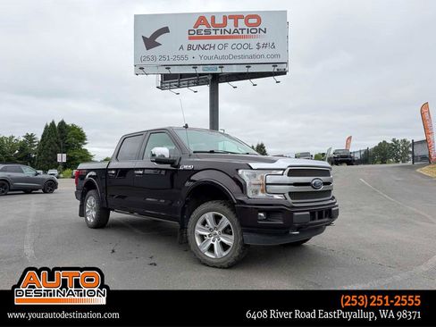 Used 2018 Ford F150 Platinum w/ Technology Package AWD/4WD image 1