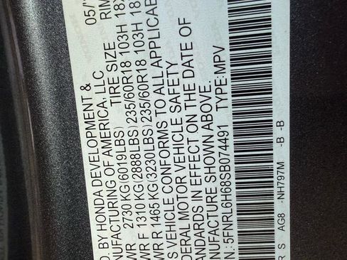 Used 2025 Honda Odyssey EX-L image 15