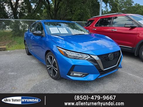 Used 2021 Nissan Sentra SR FWD image 1
