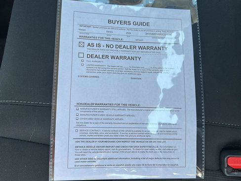 Used 2024 Nissan Sentra SV FWD image 25