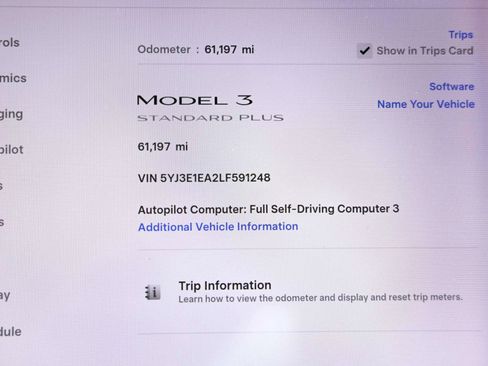 Used 2020 Tesla Model 3 Standard Range Plus image 26